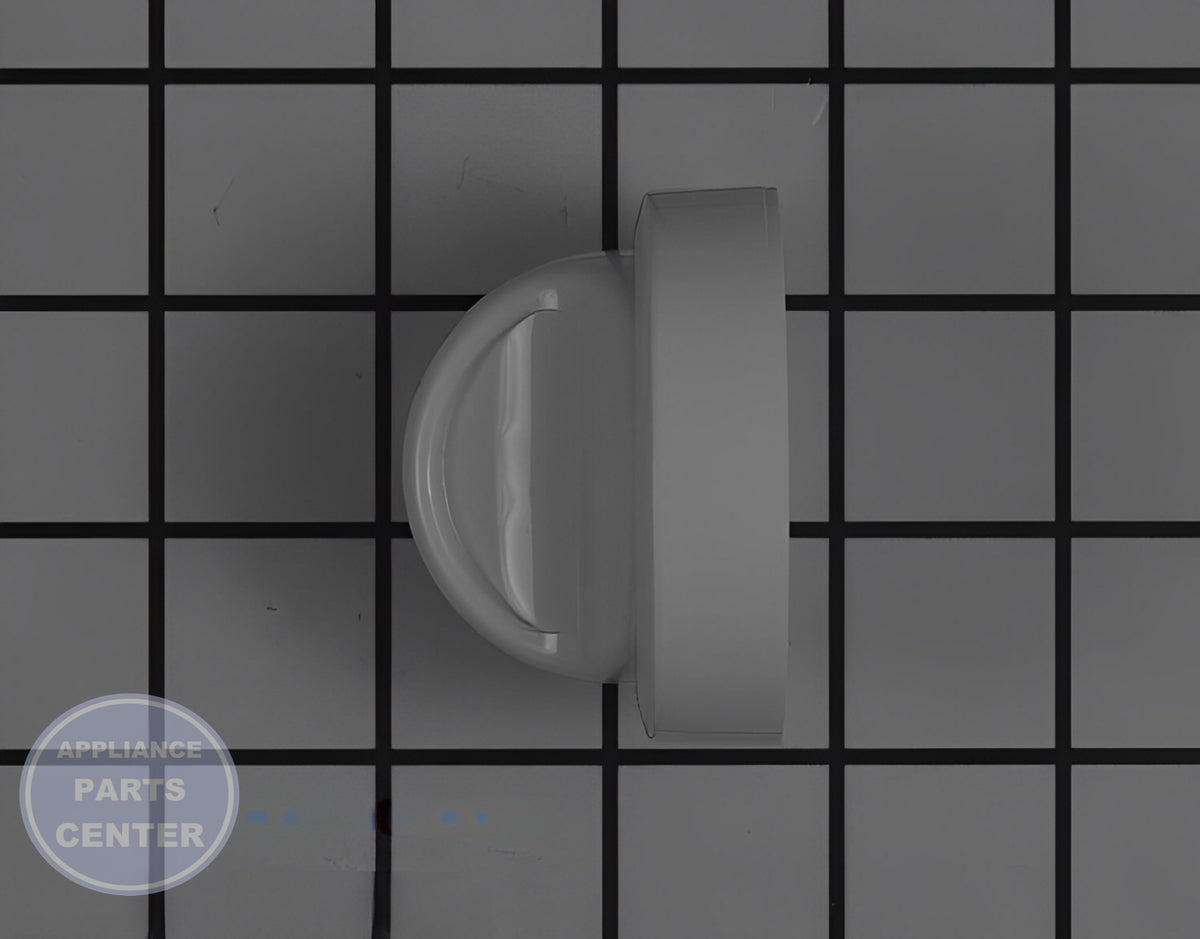 FRIGIDAIRE DRYER TIMER KNOB WHITE 131873500 - Detailed view of timer knob