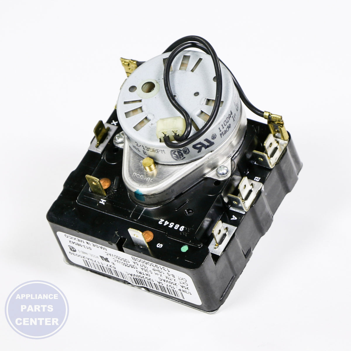 TIMER 131930600 - Side view with precise specifications