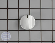 FRIGIDAIRE DRYER WHITE CONTROL KNOB 131965300 - Main view showing knob for various models