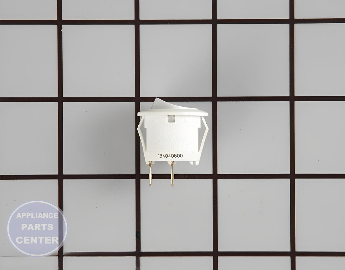 FRIGIDAIRE SWITCH 134040800 - Detailed view of switch components