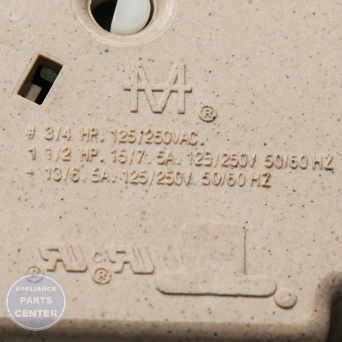 WCI TIMER 134049500 - Installation in 131974000 model showing key mounting points