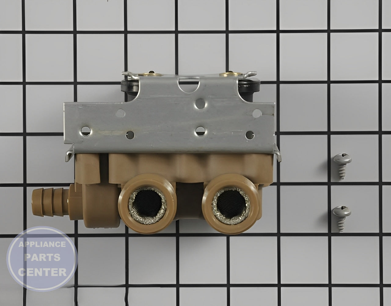 FRIGIDAIRE WASHER WATER VALVE 134190200 - Main view showing valve & float for WCI Washing Machine and Washer/Dryer Combo