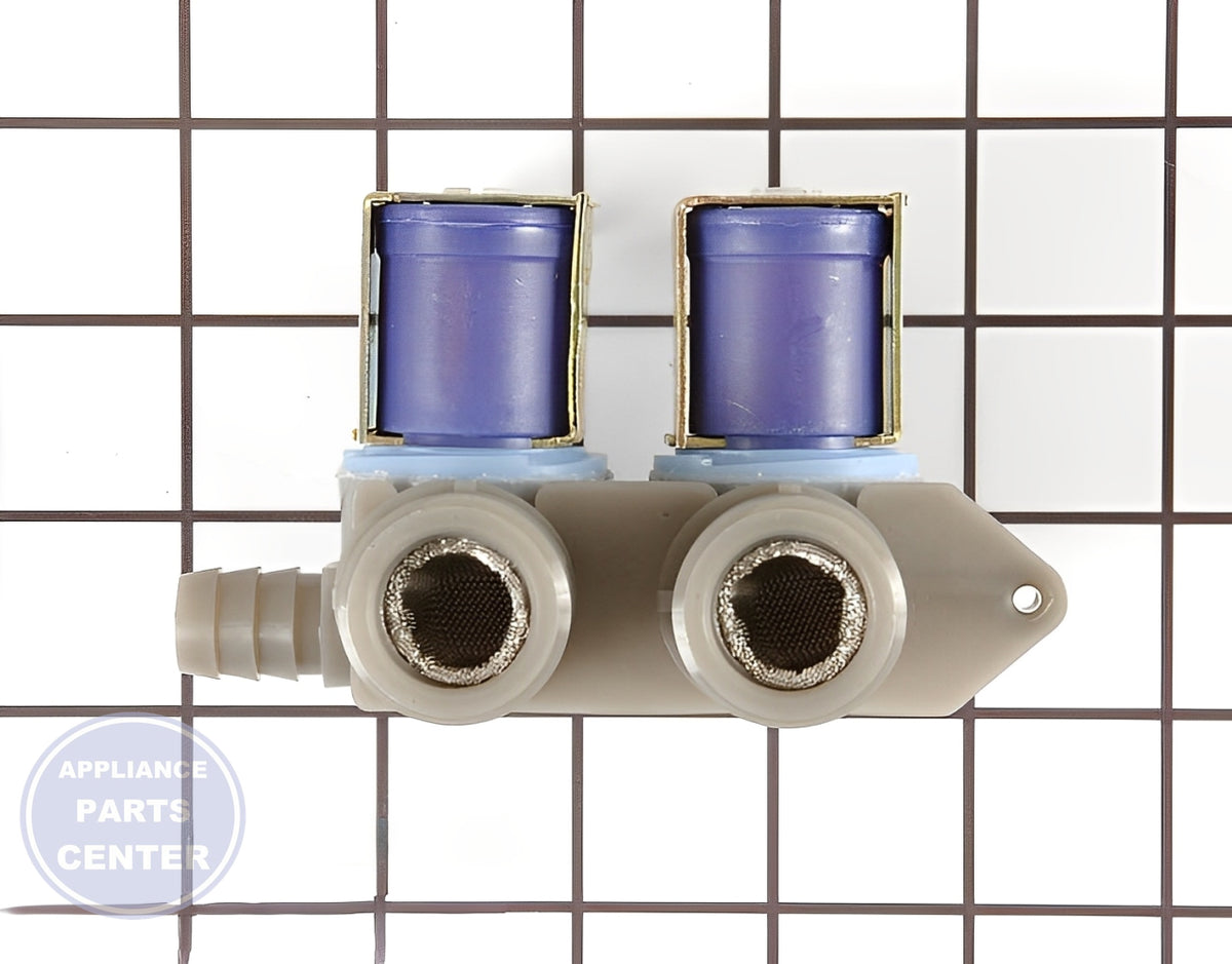 FRIGIDAIRE VALVE PRIMARY 134211400 - Main view showing water flow efficiency for WCI models