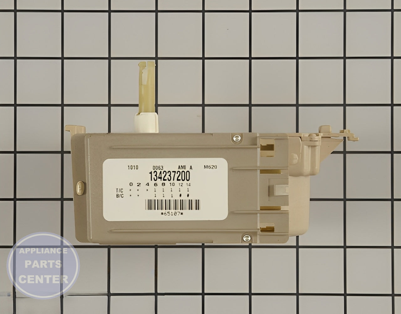 Frigidaire/Kenmore Timer 134237200 - Main view showing precise timing for various models