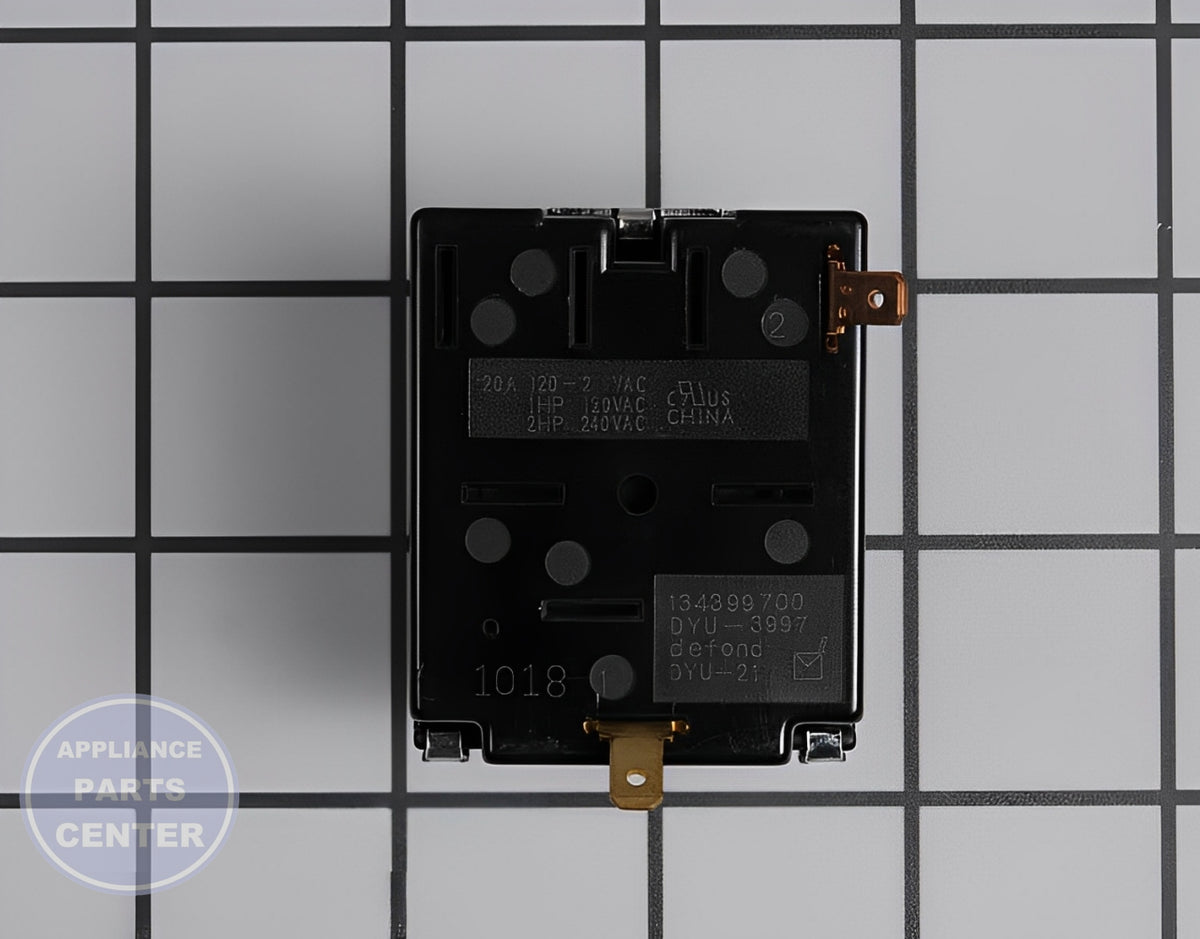 FRIGIDAIRE WASHER SWITCH 134399700 - Detailed view of key technical details