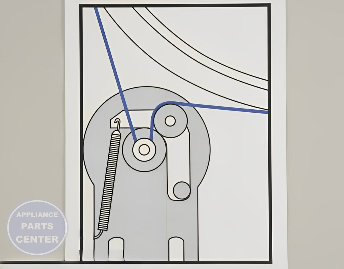 FRIGIDAIRE DRYER BELT 134503600 - Main view showing durability for WCI Dryer models