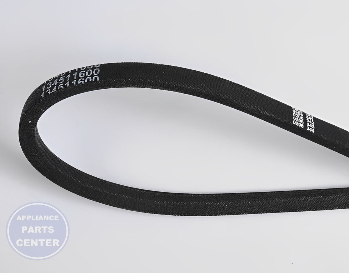 FRIGIDAIRE WASHER DRIVE BELT 134511600 - Main view showing durable construction for various models