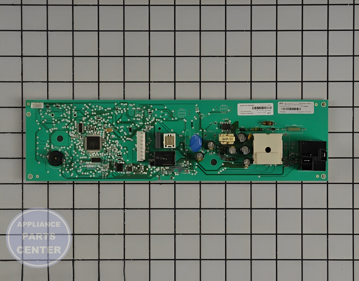 FRIGIDAIRE CONTROL PCB ASSEMBLY NO HOUSING 134523200NH - Detailed view of the crucial circuit board