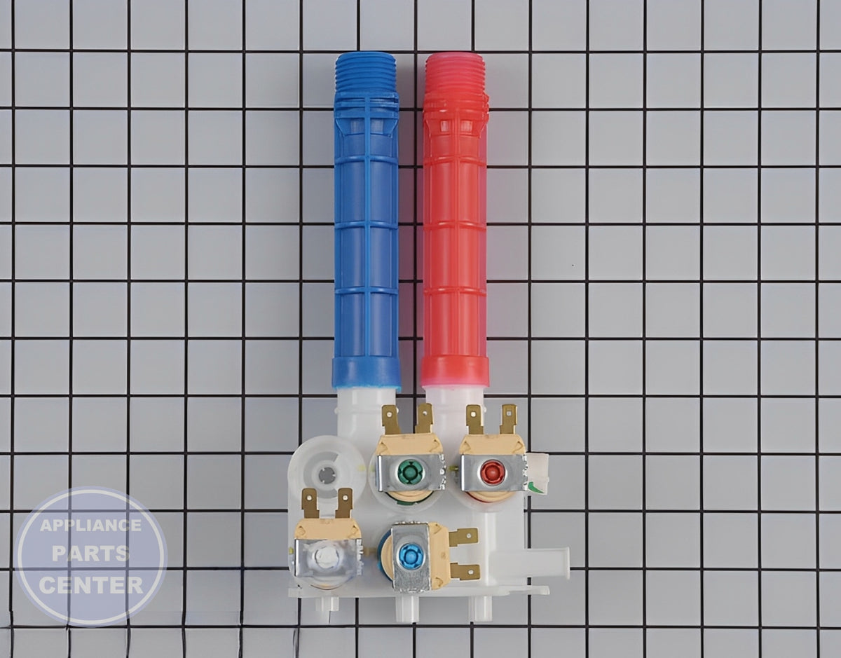 FRIGIDAIRE WASHER WATER VALVE 134637810 - Main view showing water control valve for WCI Washing Machines