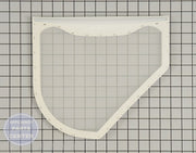FRIGIDAIRE DRYER WHITE LINT FILTER 134701410 - Main view showing lint-trapping efficiency for WCI Dryers