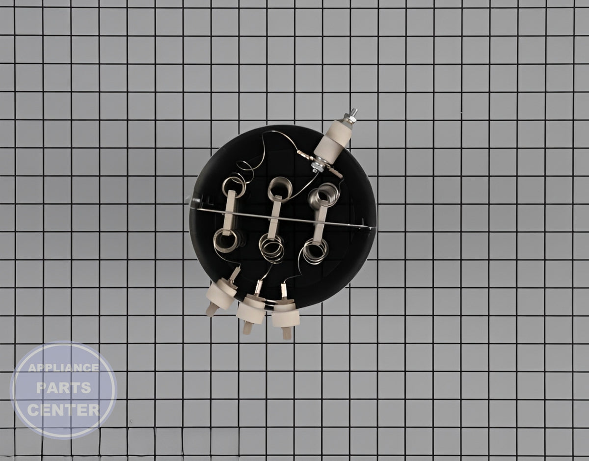 FRIGIDAIRE DRYER HEATING ELEMENT 134792700 - Detailed view of temperature control mechanism
