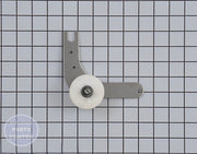 FRIGIDAIRE IDLER ARM ASSEMBLY 134793511 - Main view showing pulley for WCI Dryers and Washer/Dryer Combos