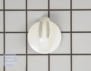 FRIGIDAIRE WASHER DRYER SELECTOR KNOB WHITE 134844410 - Main view showing precise control for WCI Dryer and Washing Machine
