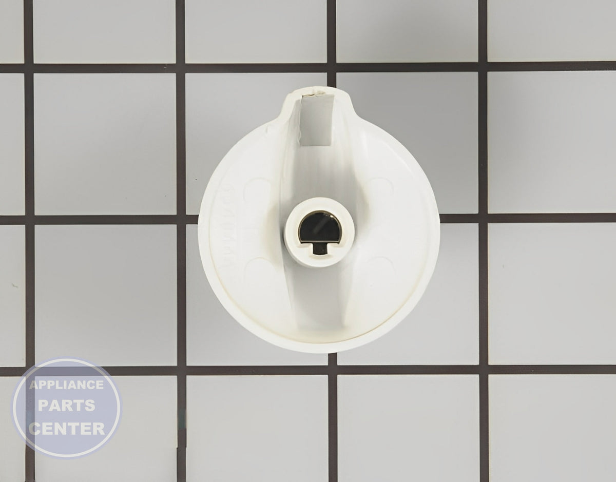 FRIGIDAIRE WASHER DRYER SELECTOR KNOB WHITE 134844410 - Side view with durable specifications