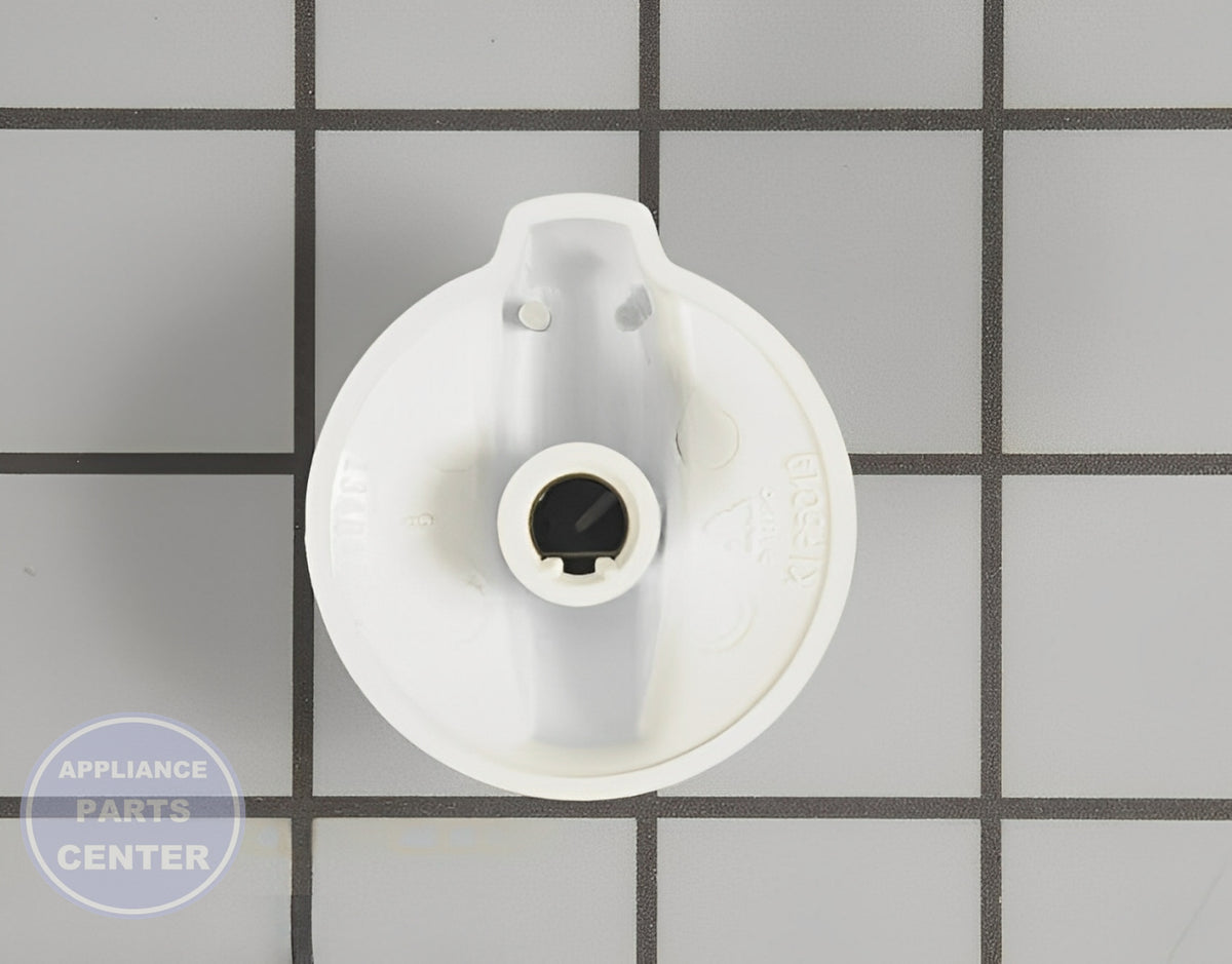FRIGIDAIRE WASHER ROTARY KNOB 134844470 - Side view with precise settings