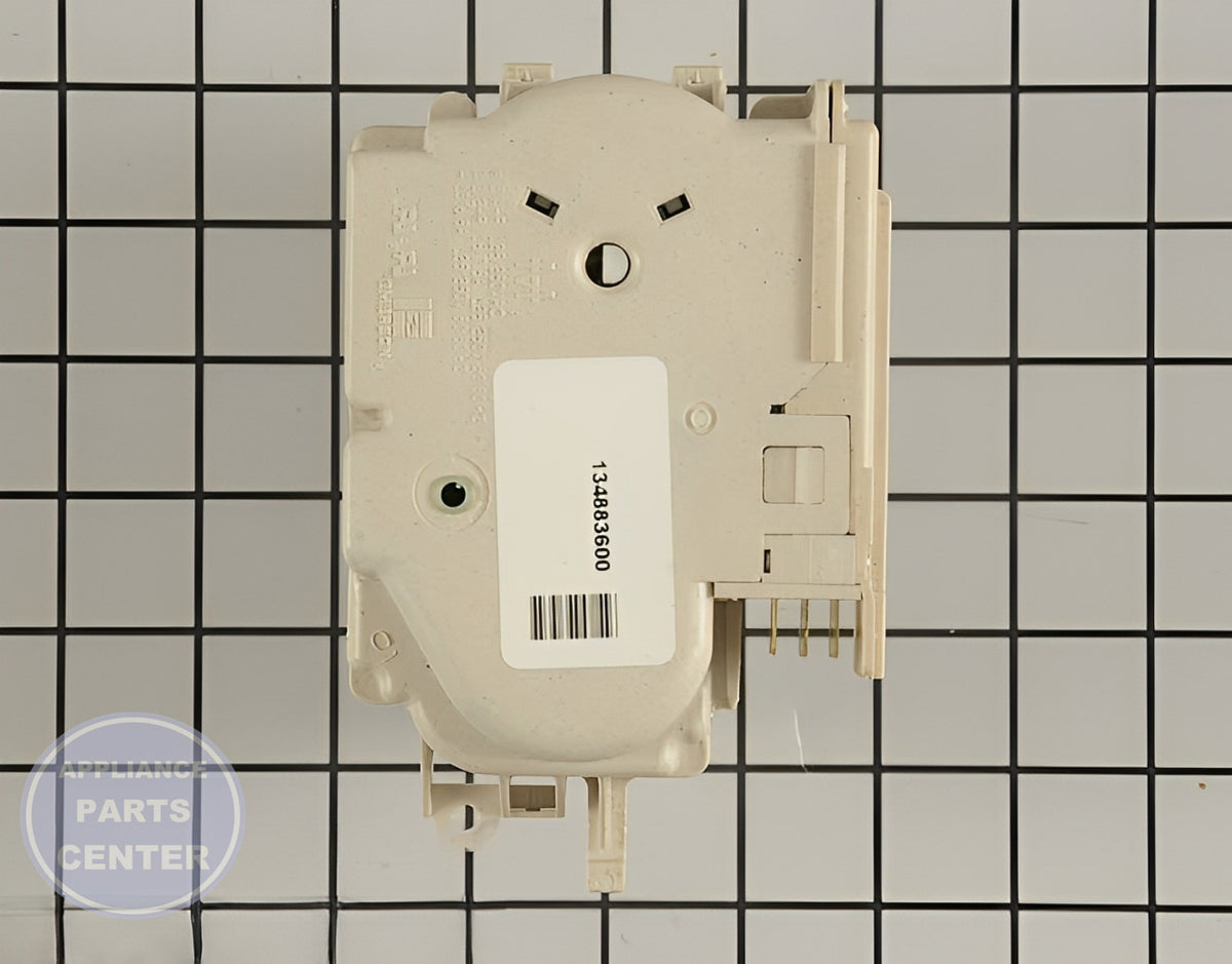 FRIGIDAIRE TIMER 134883600 - Installation in FRIGIDAIRE Washing Machine showing key mounting points