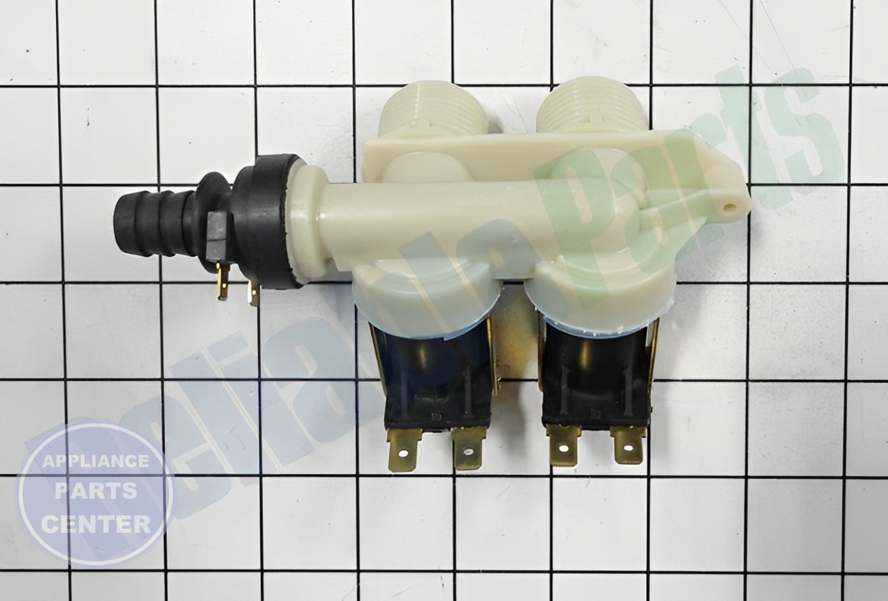 FRIGIDAIRE VALVE 134890600 - Main view showing water flow control for various models