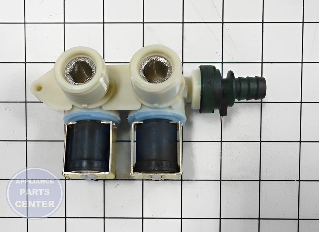 FRIGIDAIRE VALVE 134890600 - Installation in specific model showcasing mounting points