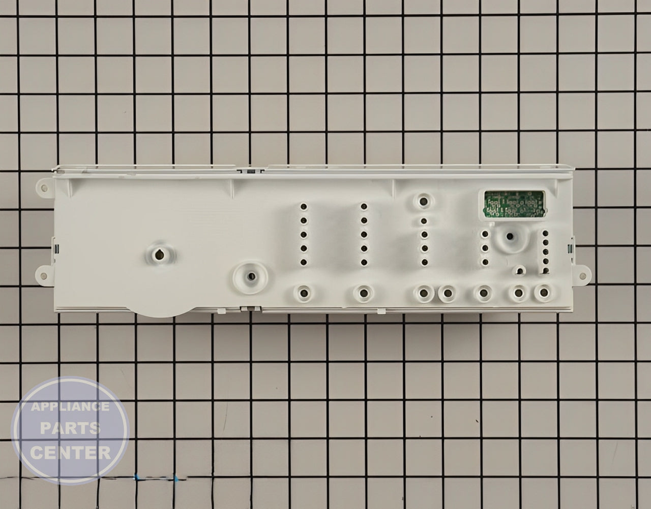 Main Control Board 137006005 - Detailed view of circuit board and timer assembly