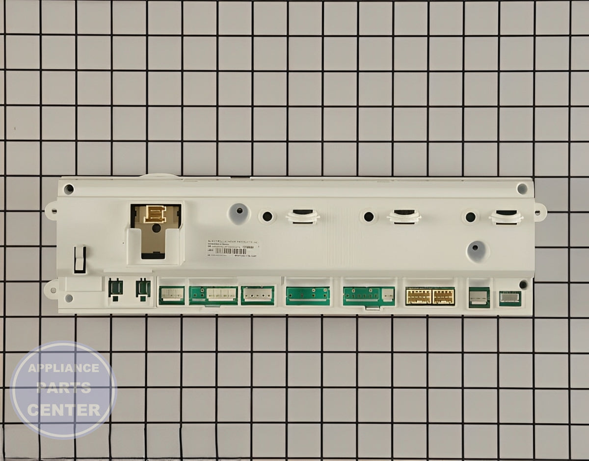 User Control and Display Board 137006060 - Detailed view of timer and circuit board connections