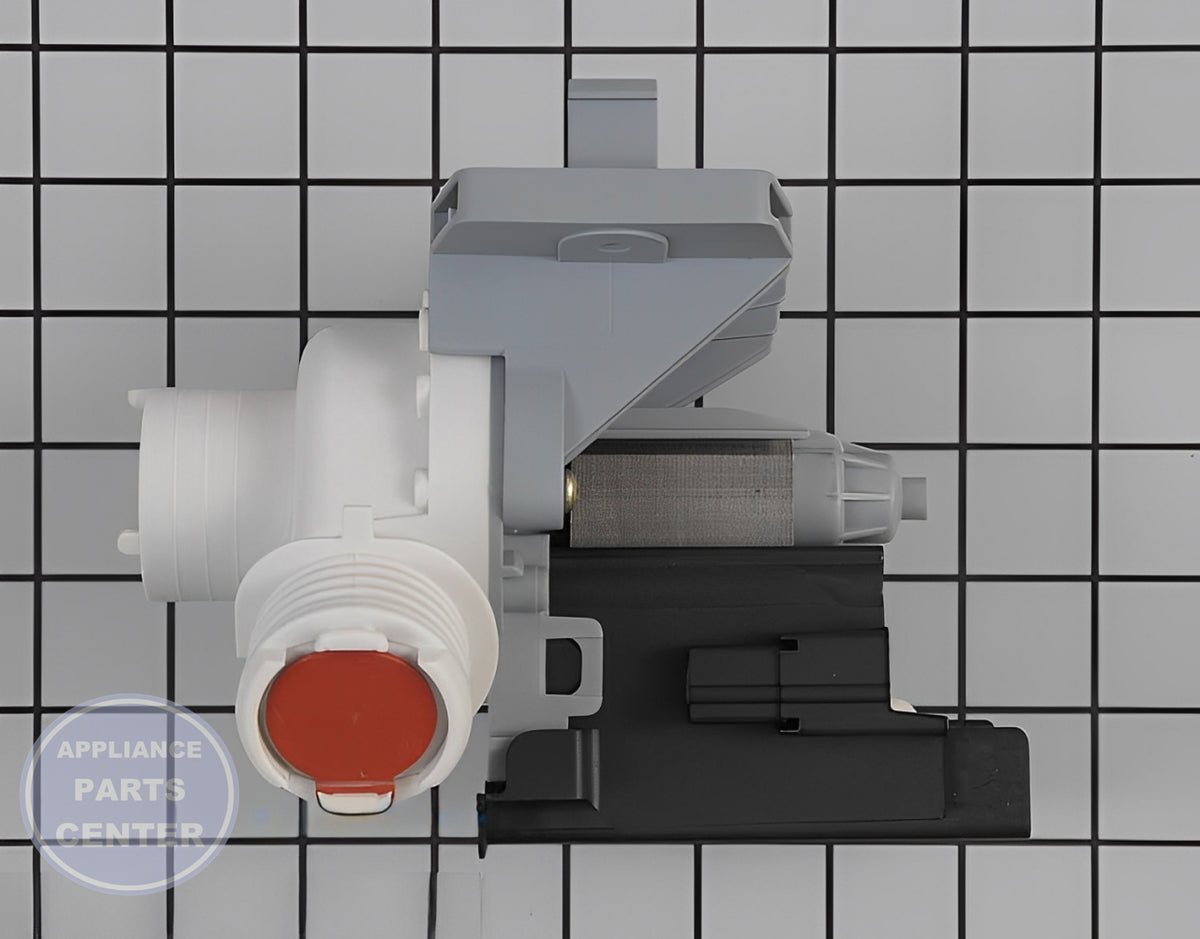 FRIGIDAIRE WASHER DRAIN PUMP 137038700 - Side view with 500 GPH capacity