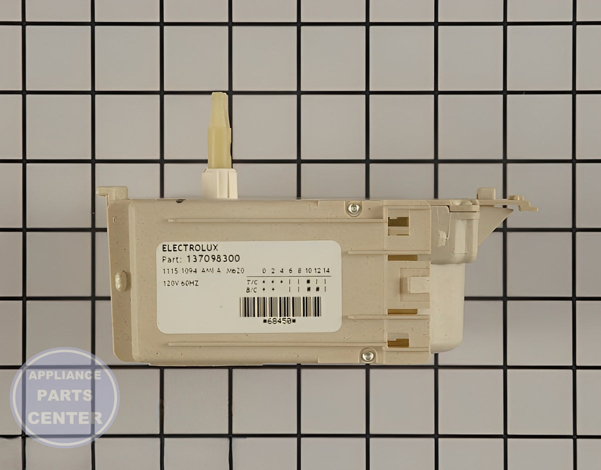 Kenmore Timer 137098300 - Main view showing precise timing for Kenmore XYZ & ABC models