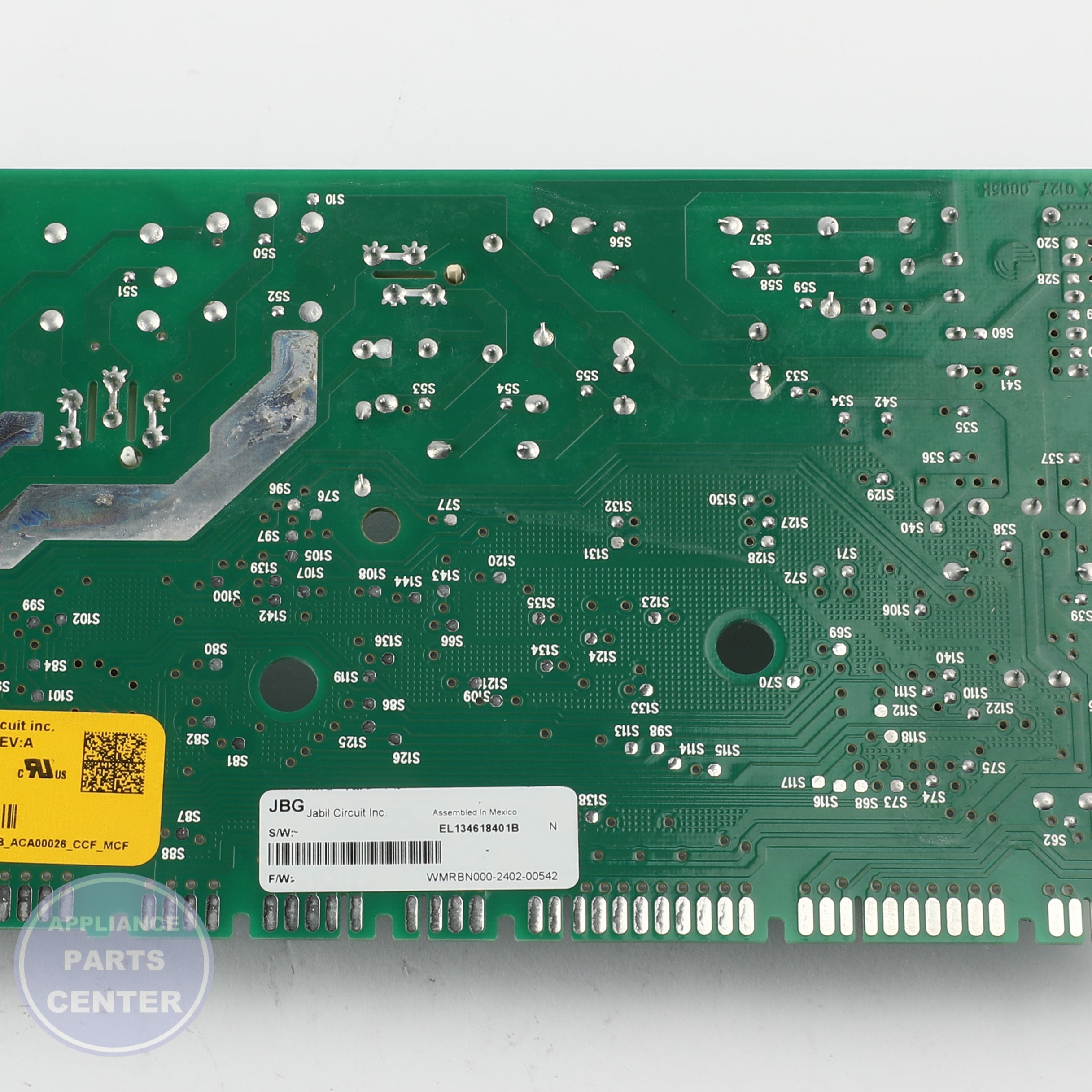 WCI CONTROL BOARD 137208014NH - Main view showing control features for specific models