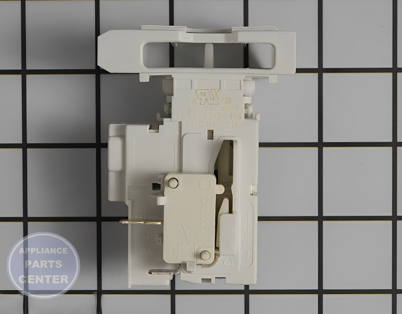 FRIGIDAIRE WASHER LID LOCK SWITCH 137353300 - Main view showing sturdy latch for WCI models
