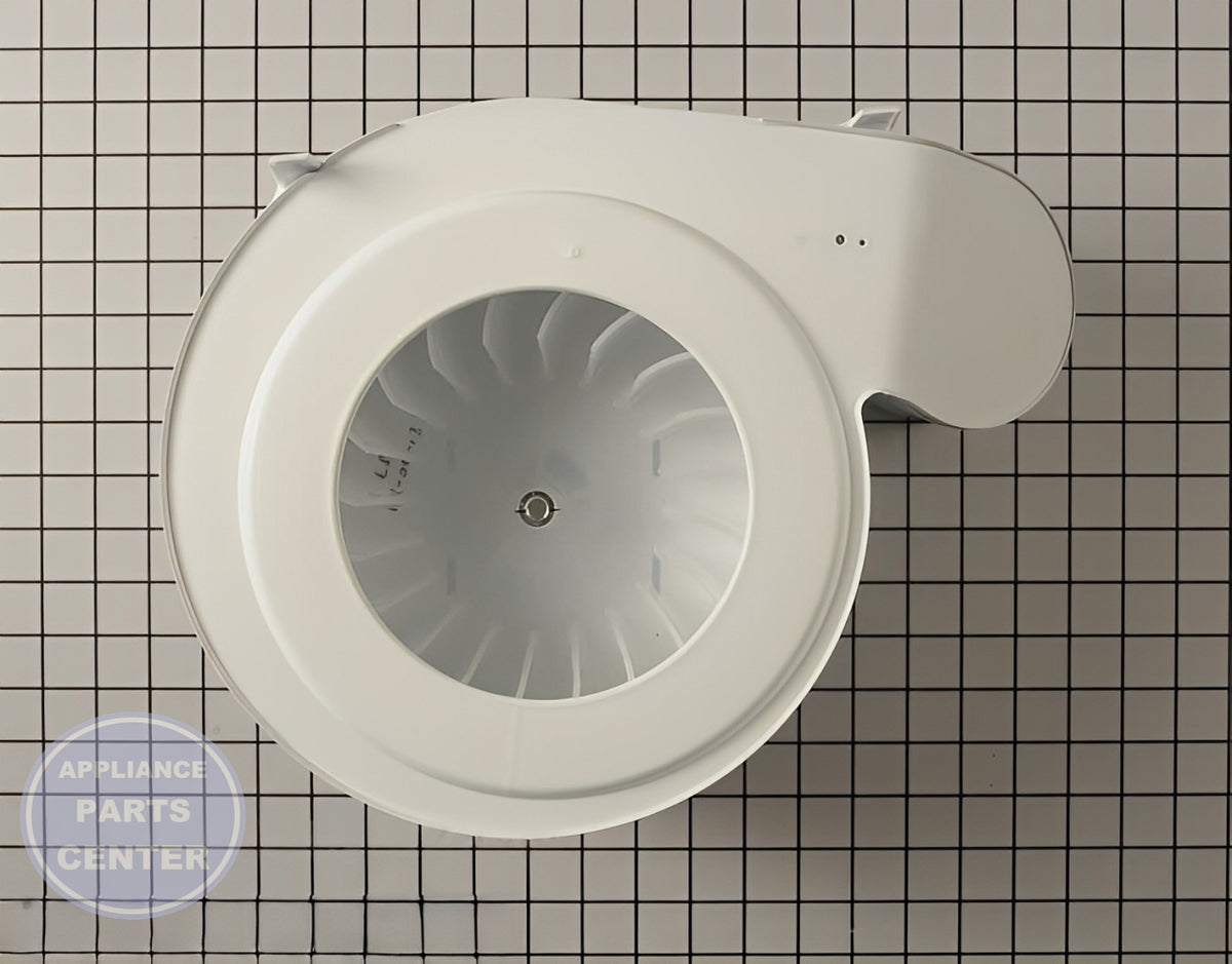 FRIGIDAIRE WASHER BLOWER ASSEMBLY 137552300 - Main view showing powerful Blower Wheel & Fan Blade for WCI Dryer models