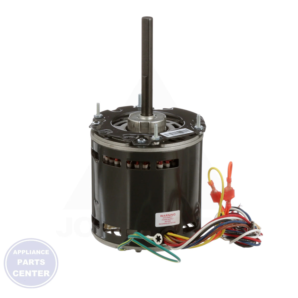 Replacement for Rheem-Ruud Blower Motor 1390 - Side view with 1/2" shaft length