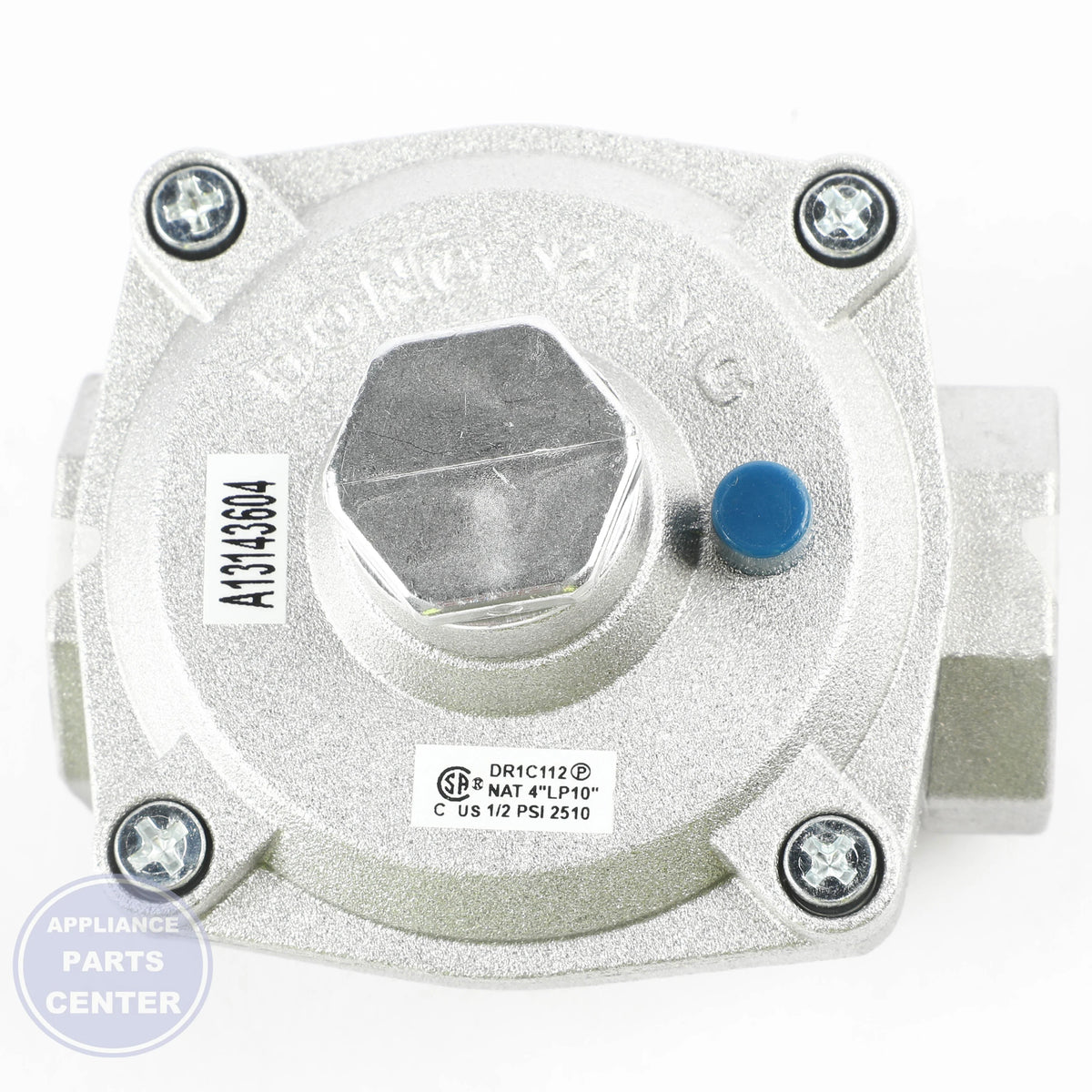 WCI REGULATOR 140131436044 - Main view showing precise gas flow control for various models