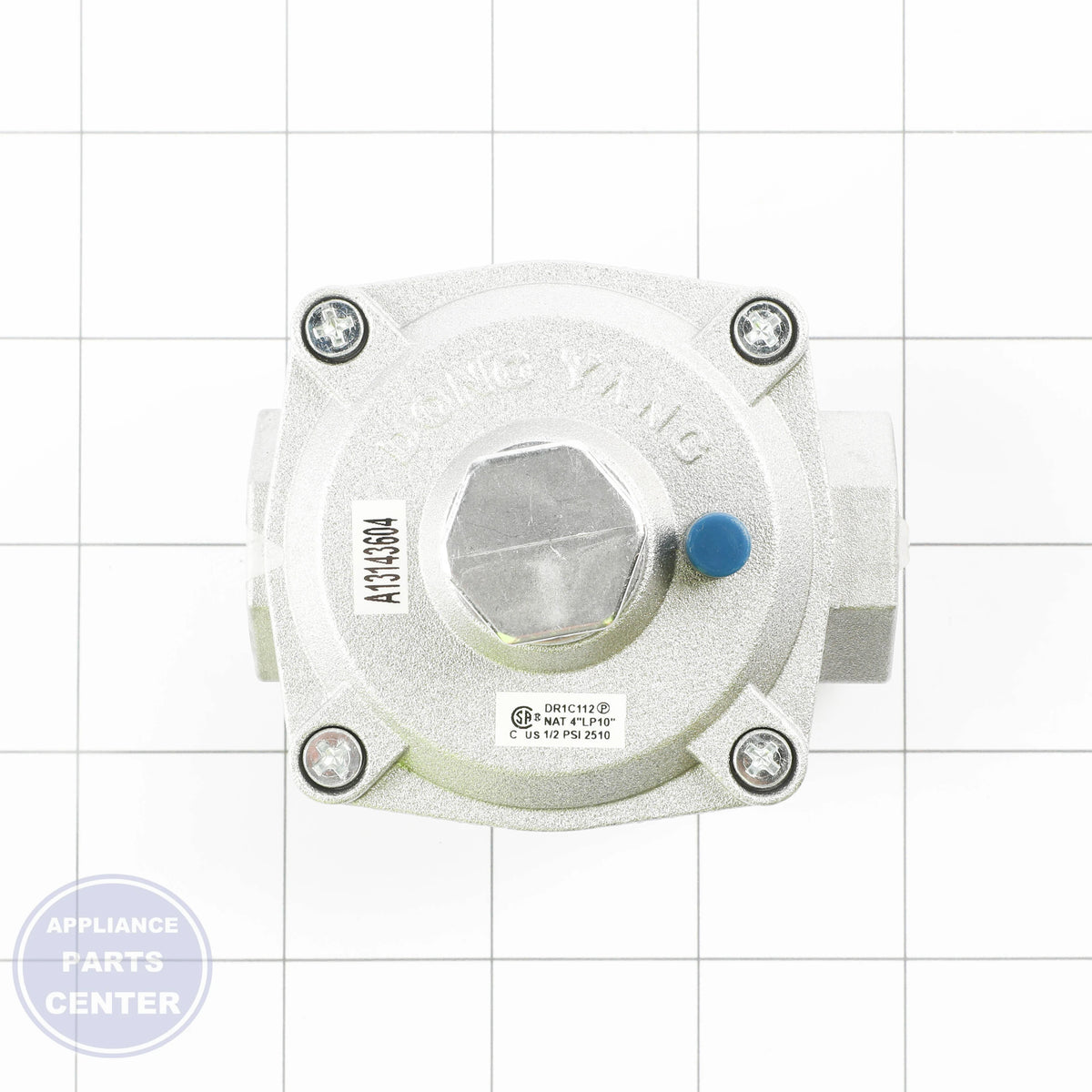 WCI REGULATOR 140131436044 - Installation in specific model showing key mounting points