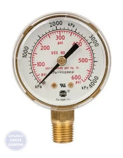 TurboTorch Replacement Gauge 1424=0381 - Main view showing delivery contents gauge for H26-649