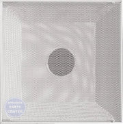 Perforated T-Bar Return Air Grille 1444RG10 - Main view showing steel perforated design for various HVAC models