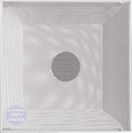 Perforated T-Bar Return Air Grille 1444RG10 - Main view showing steel perforated design for various HVAC models