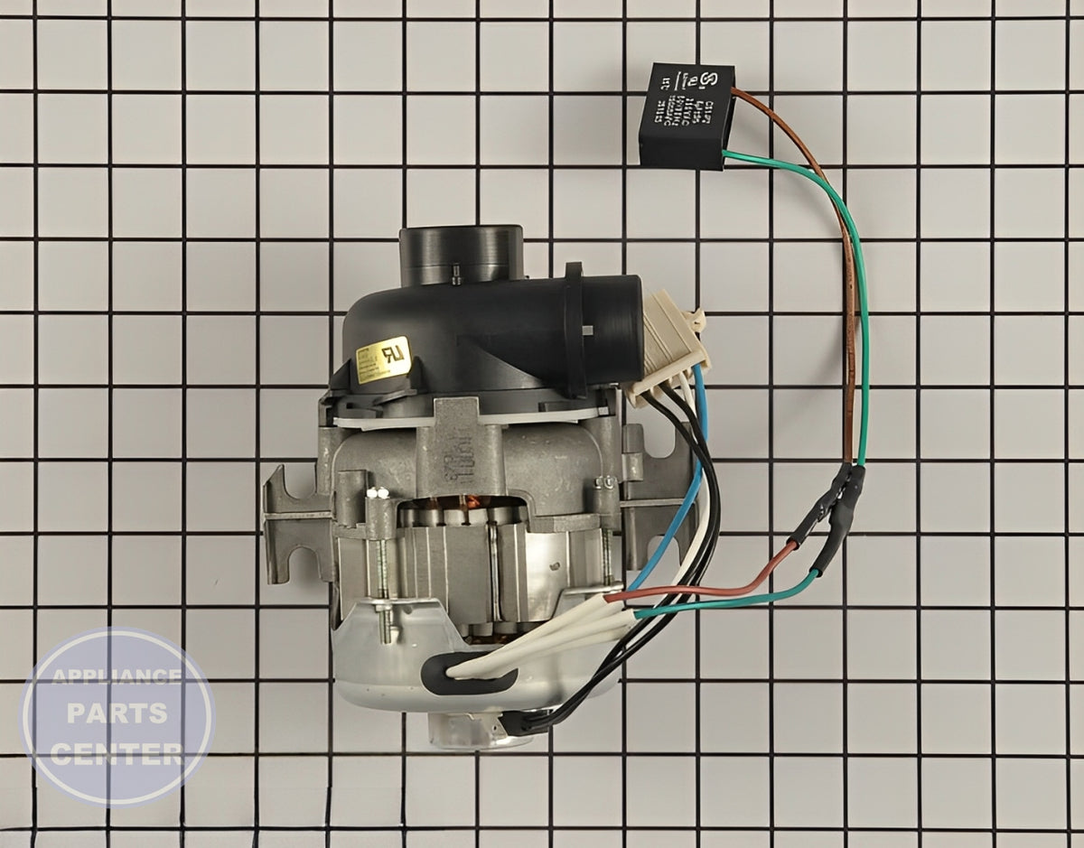 FRIGIDAIRE DISHWASHER DRAIN PUMP AND MOTOR ASSEMBLY 154614002 - Detailed view of high-quality pump assembly