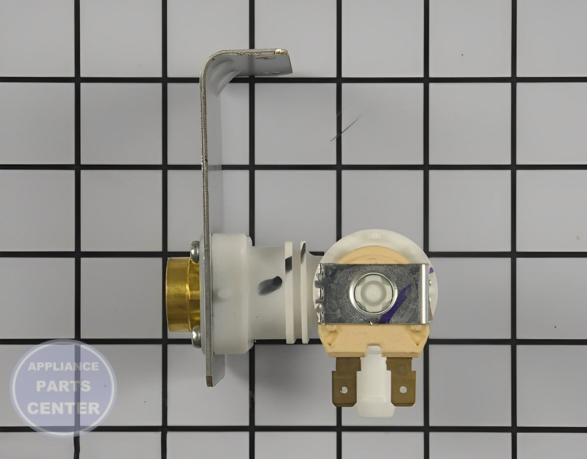 FRIGIDAIRE DISHWASHER FILL VALVE WATER 154637401 - Side view with Valve measurements