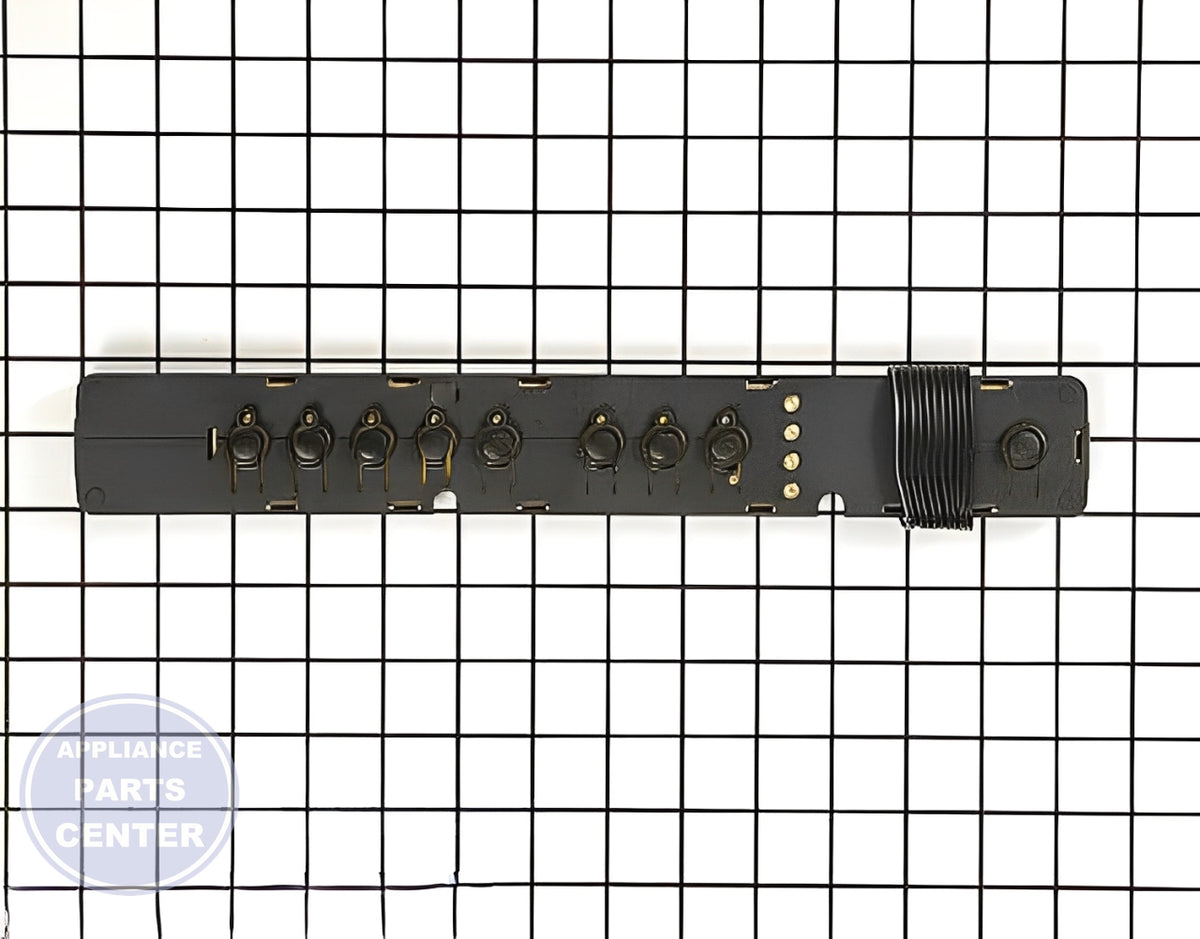 FRIGIDAIRE DISHWASHER SWITCH ASSEMBLY 154852501 - Main view showing circuit board for WCI Dishwasher models