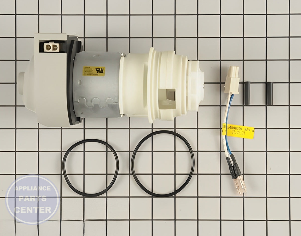 FRIGIDAIRE DISHWASHER PUMP AND MOTOR ASSEMBLY 154859201 - Main view showing efficient water circulation for various FRIGIDAIRE models