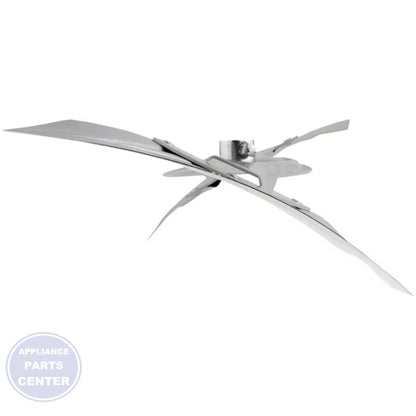 17.75" CCW 2BLADE FAN;1/2"BORE - Side view with 1/2" bore and 17.75" diameter