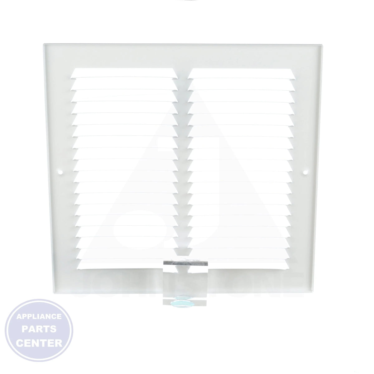 170 Stamped Return Air Grille 17012X12 - Side view with 12" x 12" specs