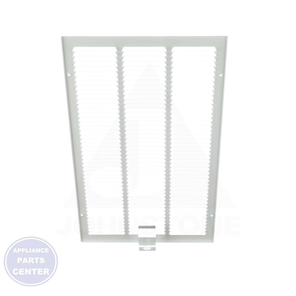170 Stamped Return Air Grille 17014X24 - Side view with 1/2" fin spacing