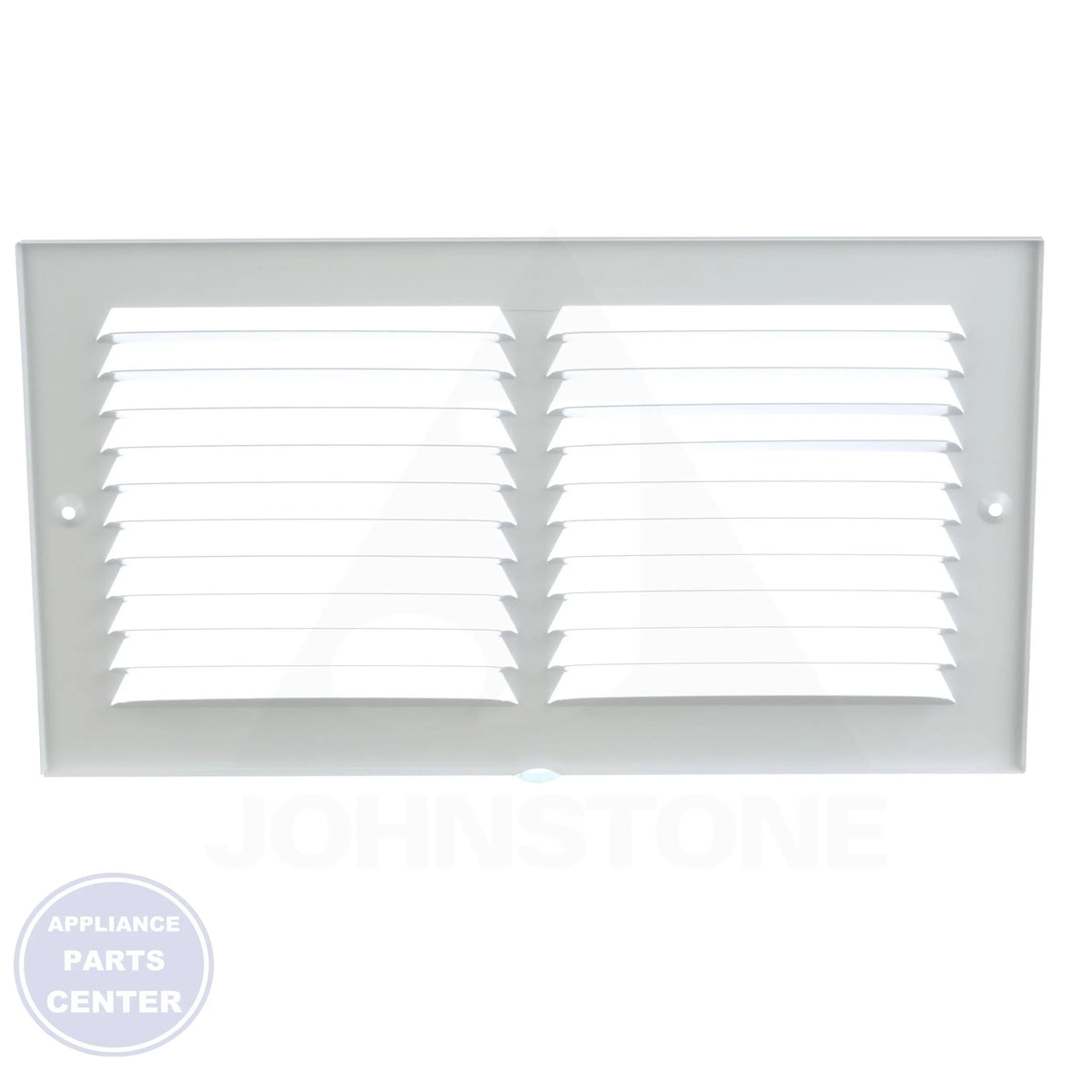 170 Stamped Return Air Grille 17020X14 - Side view with 1/2" fin spacing for precise installation