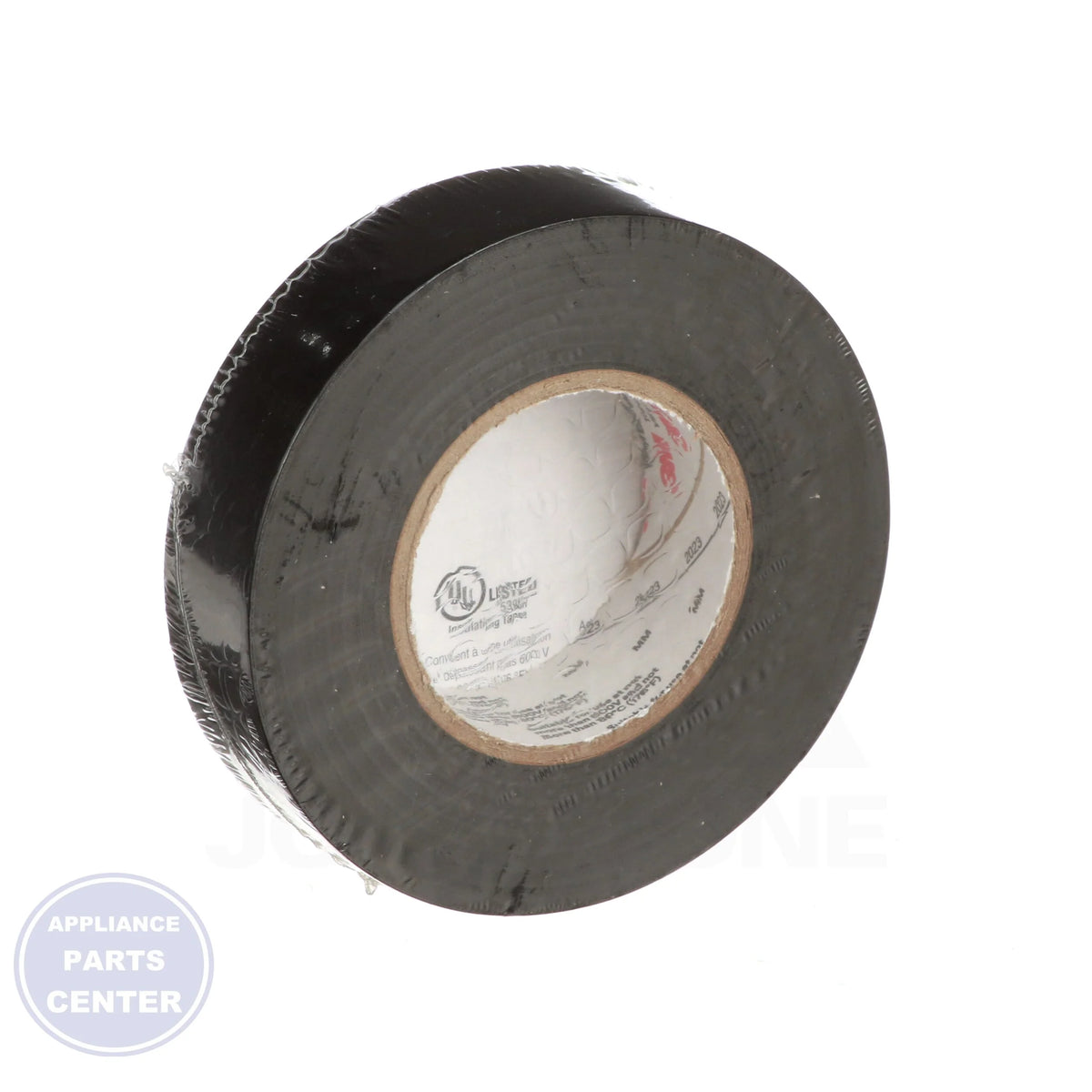 Temflex™ 175 Vinyl Electrical Tape 175BK4A - Side view with 7-mil thickness