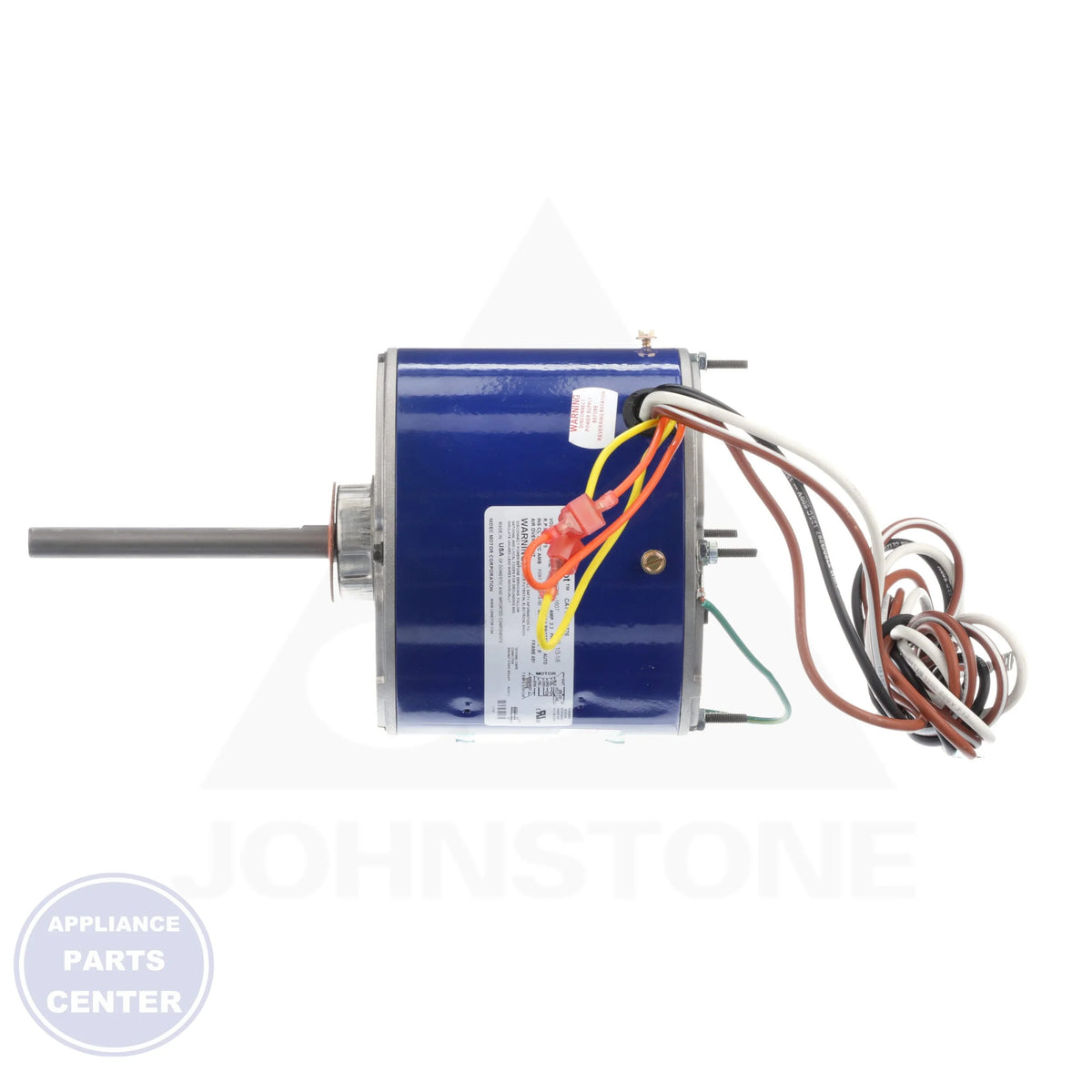 Patriot™ Condenser Fan Motor 6 Pole 1776 - Detailed view of 1075 RPM operation
