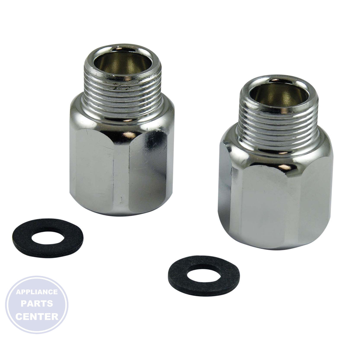 PPG BACK CHECK ADAPTER FOR SUPPLY STOP (PAIR) 17771 - Main view showing dual adapters for PPG models