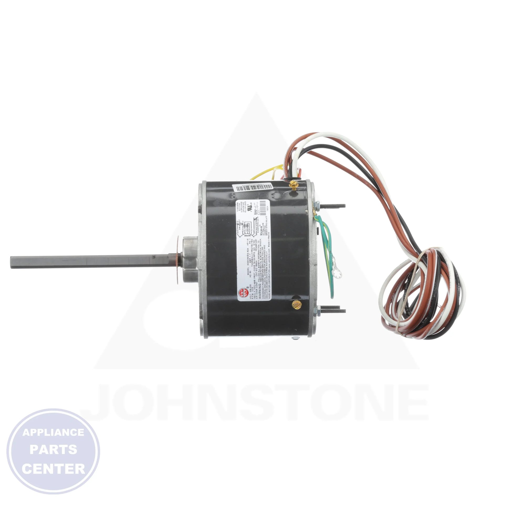 Mojave Series® Condenser Fan Motor 1860H - Detailed view of 1/4 HP, 208-230 Volts motor specifications