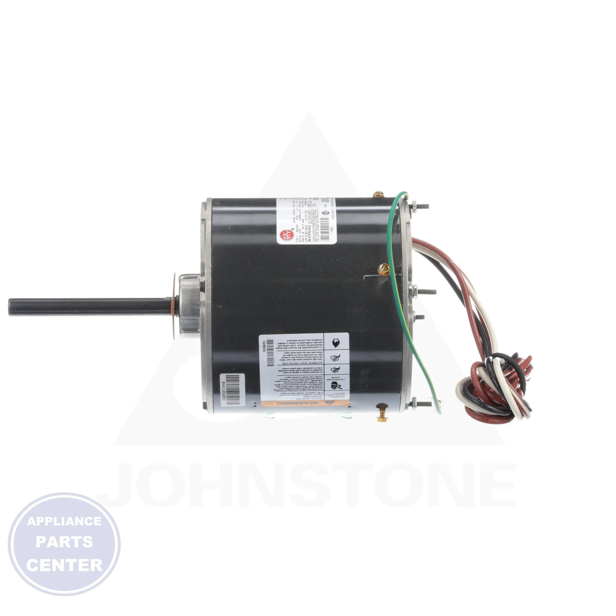 Condenser Fan Motor 1862 - Detailed view of 1/2 HP motor specifications