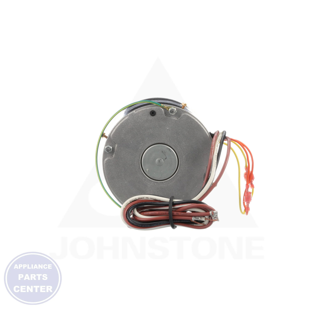 Condenser Fan Motor 1862 - Side view with 5-5/8" diameter and 208-230 volts specs