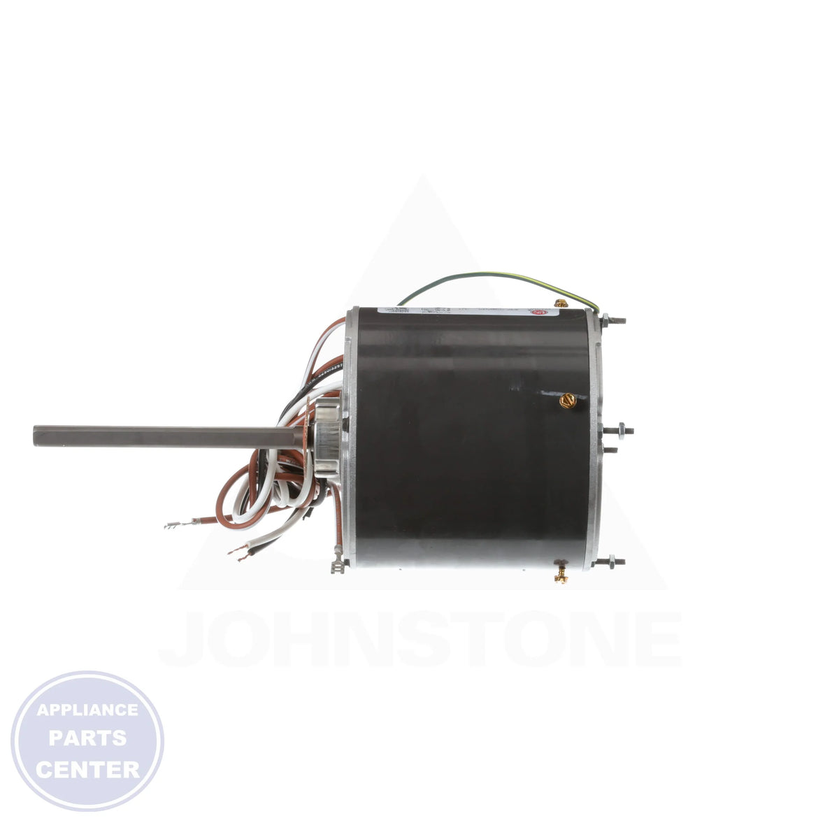 Mojave Series® 1862H Condenser Fan Motor - Detailed view of 72% efficiency and 1/2" shaft diameter